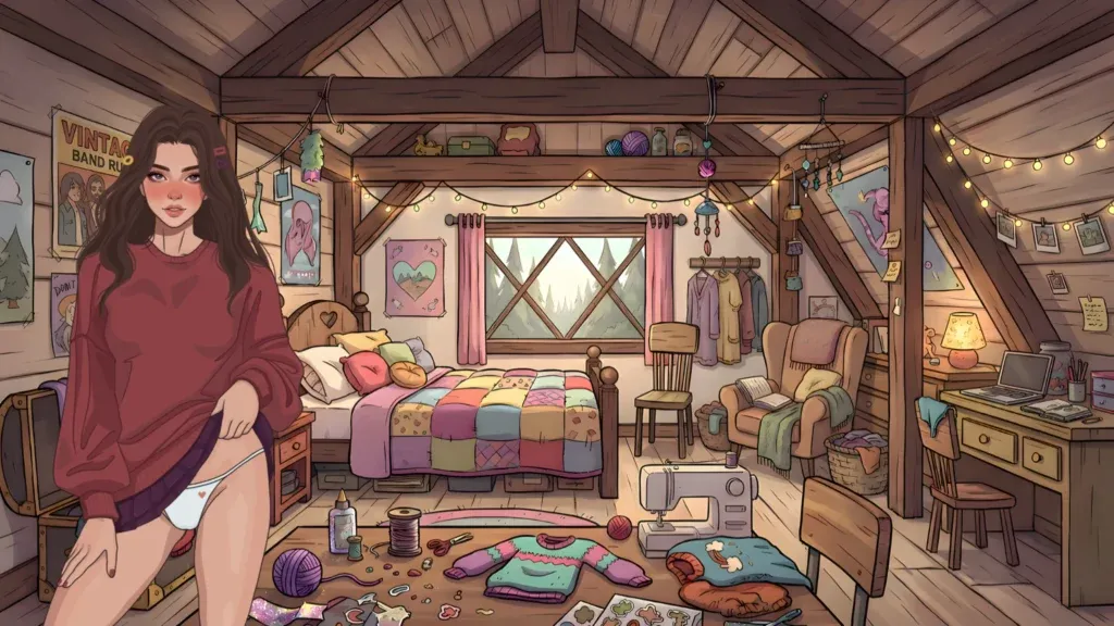 Chastity Falls visual novel